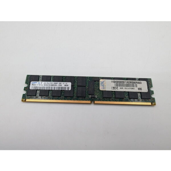 Модуль памяти 41Y2851, M393T5160DZA-CE6, Samsung, IBM, DDR2, 4Gb