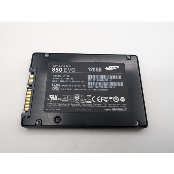 SSD диск MZ-75E120, Samsung, 120 Гб, SATA, 2.5