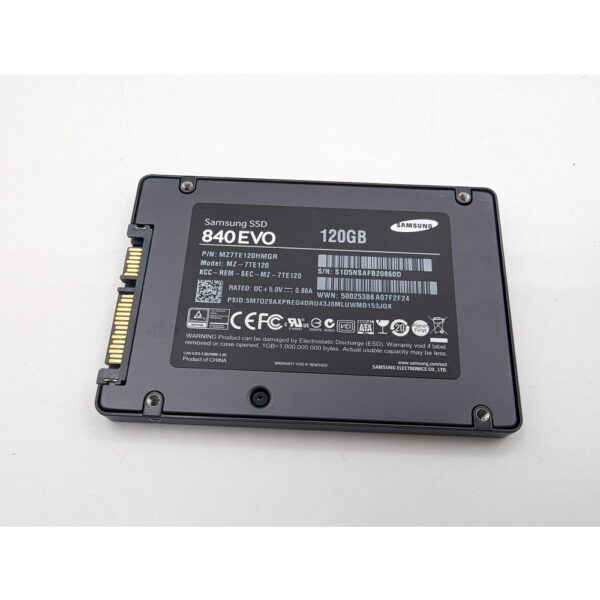 SSD диск MZ-7TE120, Samsung, 120 Гб, SATA, 2.5