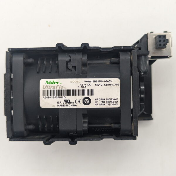 Вентилятор 697183-003, GFM0412SS, 67882-001, HP ProLiant DL360e Gen8, DL360p Gen8
