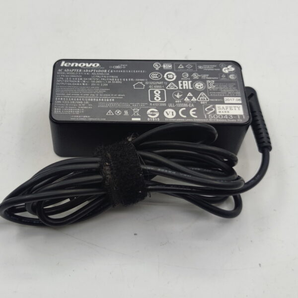 Блок питания ADLX45DLC3A, 01fr035, 00hm613, sa10e7591, Lenovo Chromebook N21, N22, N23 20V 2.25A 45W, 3.0x1.1