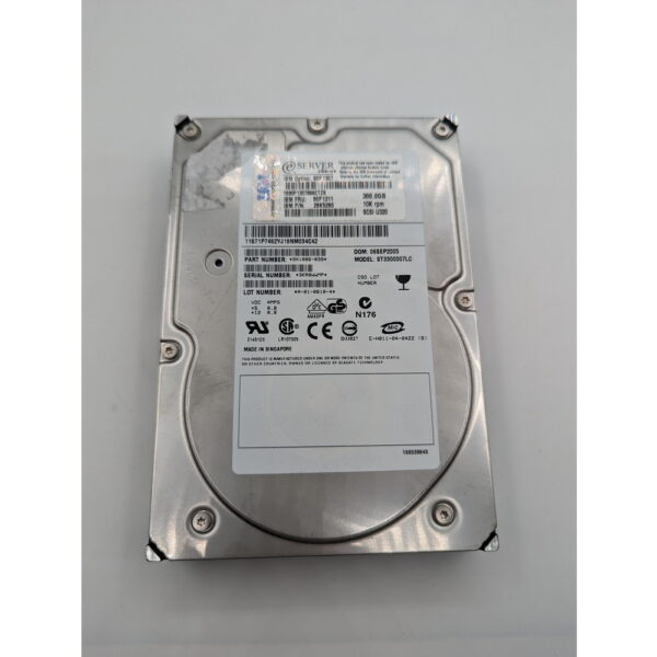 Жесткий диск ST3300007LC, 90P1311, 26K5260, 90p1307, IBM, Seagate, 300 Гб, SCSI, 3.5