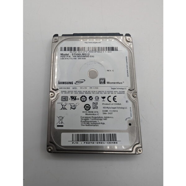 Жесткий диск ST500LM012, Samsung, Seagate, 300 Гб, SAS, 2.5
