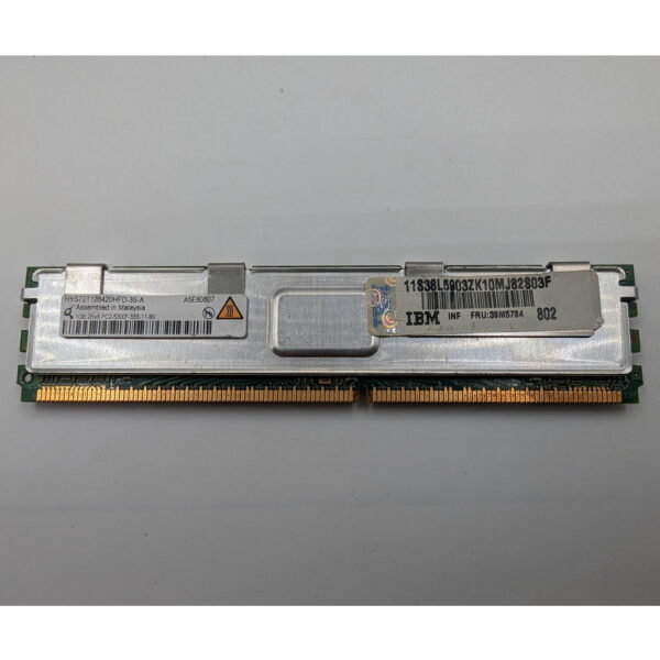Модуль памяти HYS72T128420HFD-3S-A, 39M5784, 39m5785, Qimonda, IBM, DDR2, 1Gb