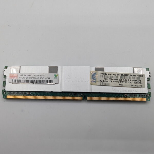 Модуль памяти HYMP512F72CP8D3-Y5, 39M5784, 38l5903, SK Hynix, IBM, DDR2, 1Gb