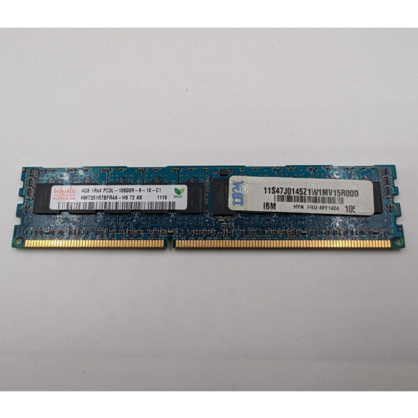 Модуль памяти HMT351R7BFR4A-H9, 49Y1424, Micron, IBM, DDR3, 4Gb