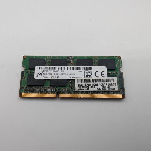 Модуль памяти 693374-001, MT16KTF1G64HZ-1G6, Micron, HP, DDR3, 8Gb