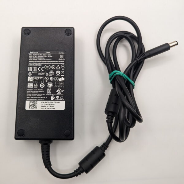 Блок питания 0WW4XY, DA180PM111, Dell, 19.5v, 9.23a, 180w — изображение 2