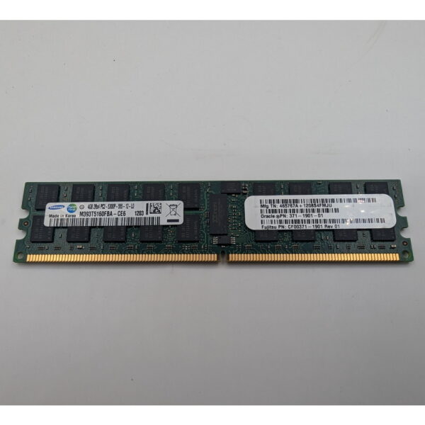 Модуль памяти CF00371-1901, M393T5160FBA-CE6, 371-1901-01, Samsung, Oracle, DDR2, 4Gb