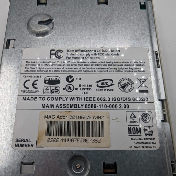 Коммутатор 3CR858-91, 3Com — изображение 3