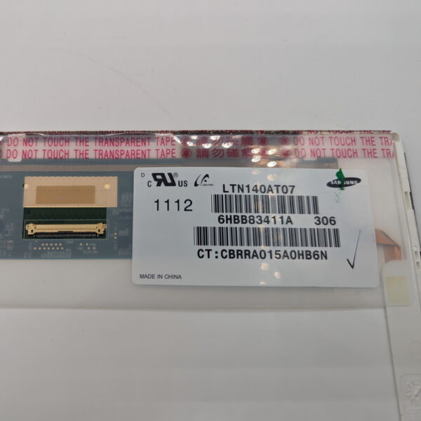 Матрица LTN140AT07, LTN140AT07-H01, Samsung — изображение 3
