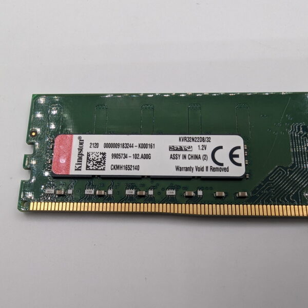 Модуль памяти KVR32N22D8/32, Kingston, DDR4, 32Gb — изображение 2