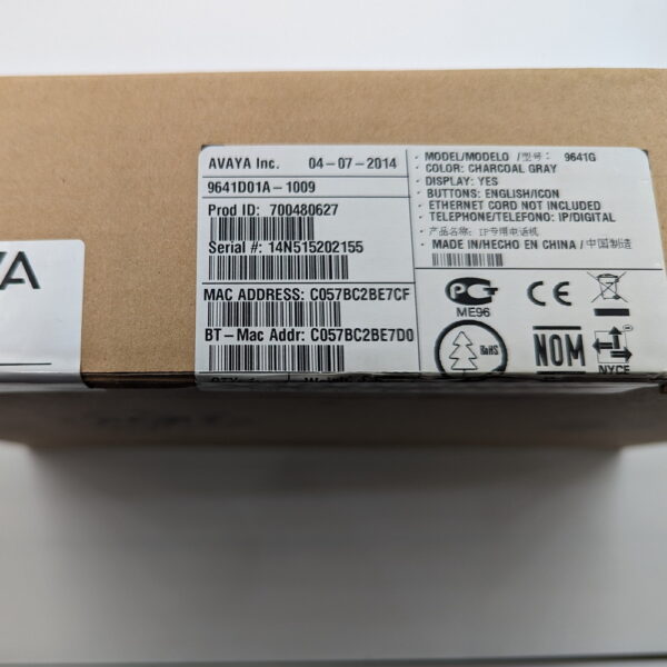 Телефон 700480627, Avaya 9641G — изображение 2