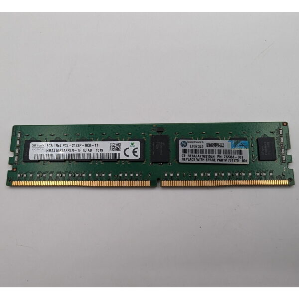 Модуль памяти HMA41GR7AFR4N-TF, 752368-081, SK Hynix, HP, DDR4, 8Gb