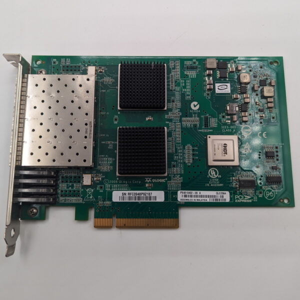Контроллер Fibre Channel PX4810402-06a, QLogic, 4 x 8 Гбит/сек, PCI-E