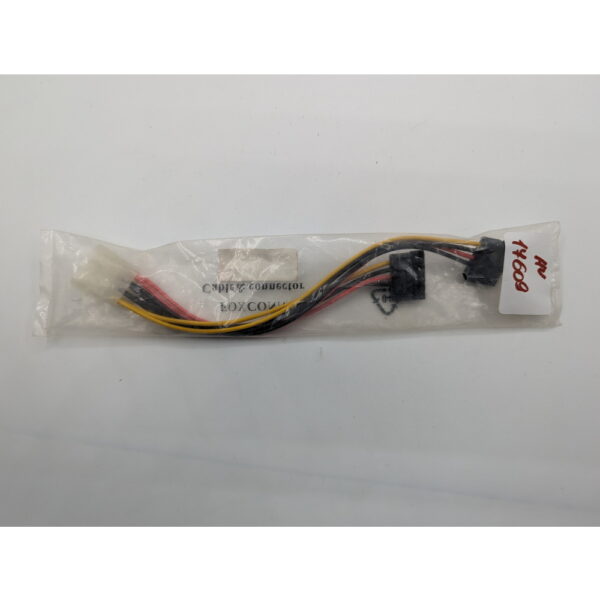 Кабель питания 91-202CLO0101-15-G, 91202CLO010115G, Foxconn, 2 PORTS S-ATA POWER CABLE — изображение 2