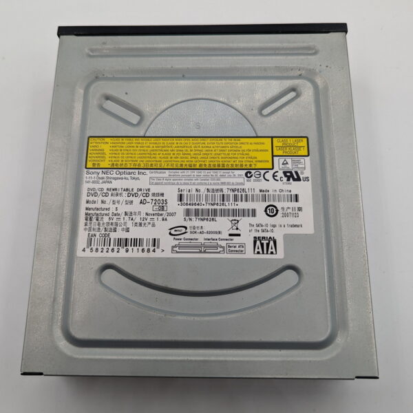 Привод DVD-RW AD-7203S, Sony, Nec, Sata — изображение 2