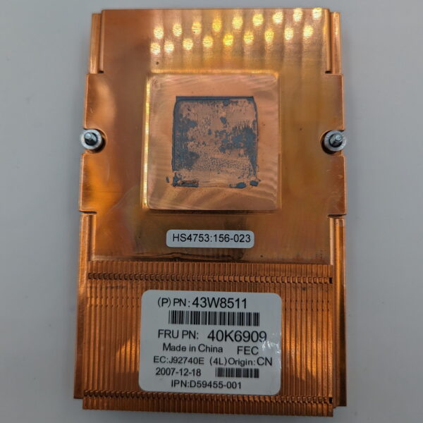 Радиатор 43W8511, 40K6909, IBM BladeCenter HS21 — изображение 2