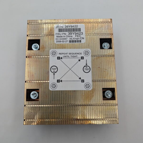 Радиатор 39Y9423, 39Y9422, IBM Systems x3350, x3550