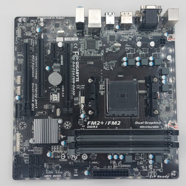 Материнская плата GA-F2A78M-DASH, Gigabyte, FM2