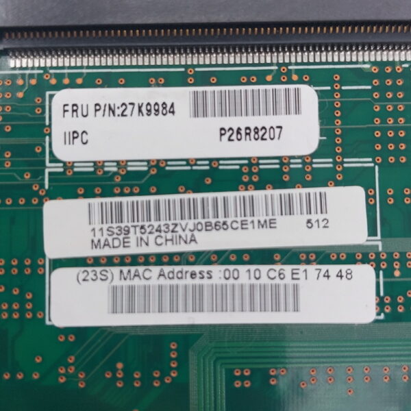 Материнская плата 27K9984, IBM, Lenovo ThinkPad T41 — изображение 3