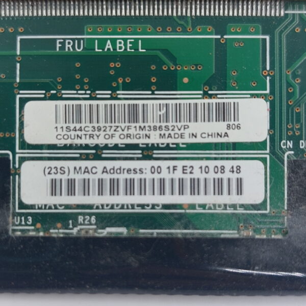 Материнская плата 44C3928, Lenovo ThinkPad T61 — изображение 3