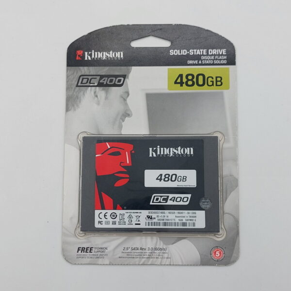 SSD диск Kingston, SEDC400S37/480G, 480 Гб, SATA