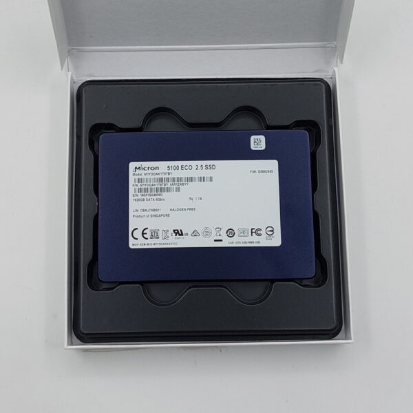 SSD диск Micron, MTFDDAK1T9TBY, 1.92 Гб, SATA — изображение 3