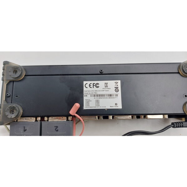 KVM переключатель CS1764A, Aten, 4-портовый, USB, DVI, KVM-коммутатор — изображение 3