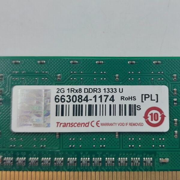 Модуль памяти 663084-1174, Transcend, DDR3, 2Gb, 10600 — изображение 3
