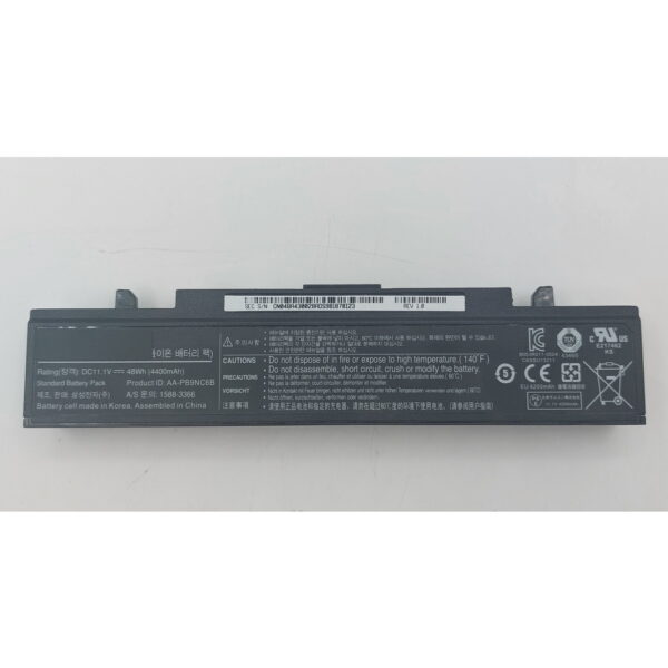 Аккумулятор AA-PB9NC6B, Samsung R420, R510, R580, R530, R780, Q320, R519, R522, 11.1V, 4400 mAh, СОСТОЯНИЕ НЕ ИЗВЕСТНО, ПРОДАЕТСЯ КАК ЗАГЛУШКА! — изображение 3