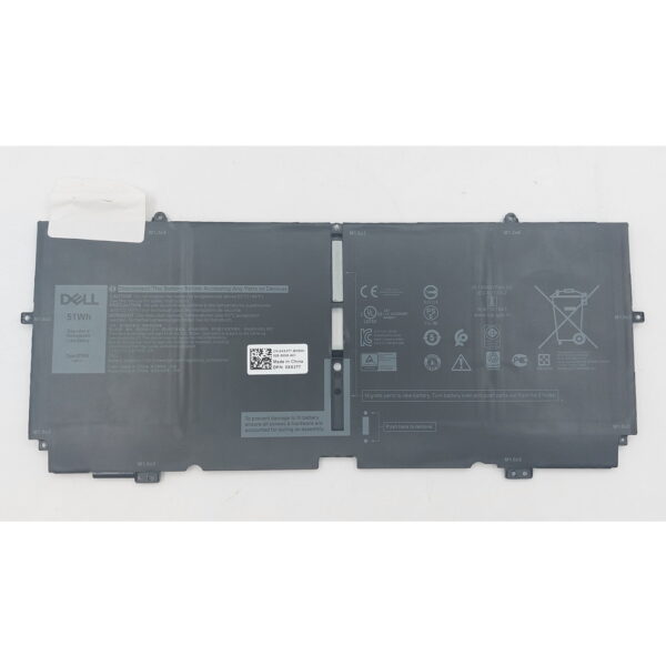 Аккумулятор 0XX3T7, Dell XPS 13 7390 2 in 1, 7.6V, 51Wh, СОСТОЯНИЕ НЕ ИЗВЕСТНО, ПРОДАЕТСЯ КАК ЗАГЛУШКА!