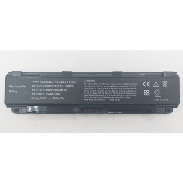 Аккумулятор PA5023U-1BRS, PA5025U-1BRS, PA5026U-1BRS, Toshiba Satellite C800, 6600mAh, 10.8V, СОСТОЯНИЕ НЕ ИЗВЕСТНО, ПРОДАЕТСЯ КАК ЗАГЛУШКА! — изображение 2