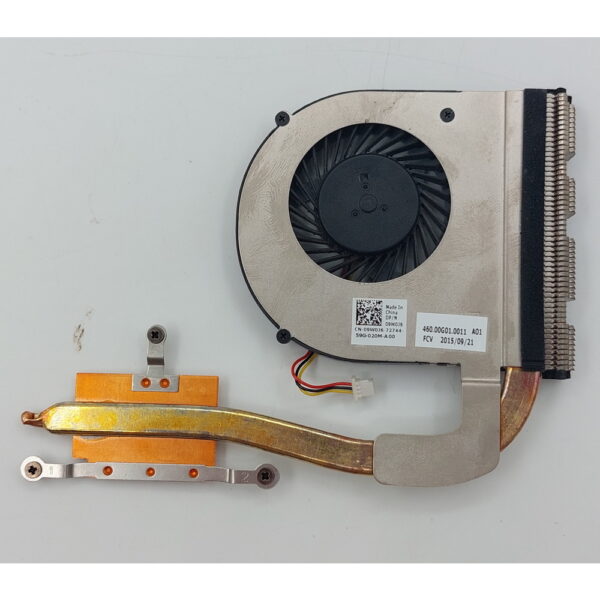 Система охлаждения 09W0J6, 460.00g01.0011, 23.10784.021, dfs481305mc0t, Dell Inspiron 15 3878