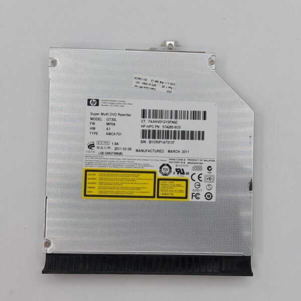 Привод DVD-RW 574285-6C0, GT30L, 613360-001, HP Pavilion dv6-3000, Sata, 12.7 mm