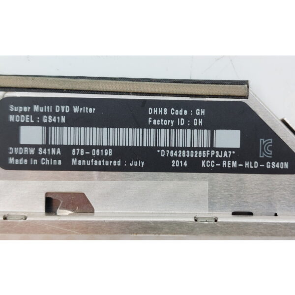 Привод DVD-RW GS41N, 878-06198, Apple Macbook Pro A1278 13" — изображение 3