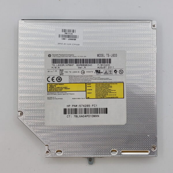 Привод DVD-RW 659997-001, TS-L633R, 574285-fc1, HP Pavilion g6-1000, Sata, 12.7 mm