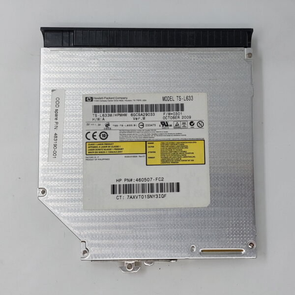 Привод DVD-RW 460507-FC2, TS-L633M, 483190-001, HP Elite Book 6930P, Sata, 12.7 mm