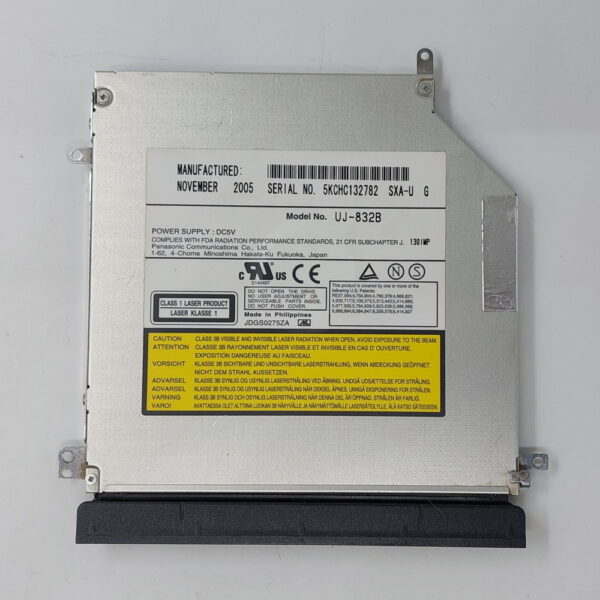 Привод DVD-RW UJ-832B, Panasonic, IDE, 9.5 mm