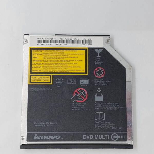 Привод DVD-RW 42T2501, 42T2500, AD-7910A, IBM Thinkpad T60, T61, IDE, 9.5 mm