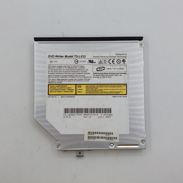 Привод DVD-RW TS-L632D, Toshiba, IDE