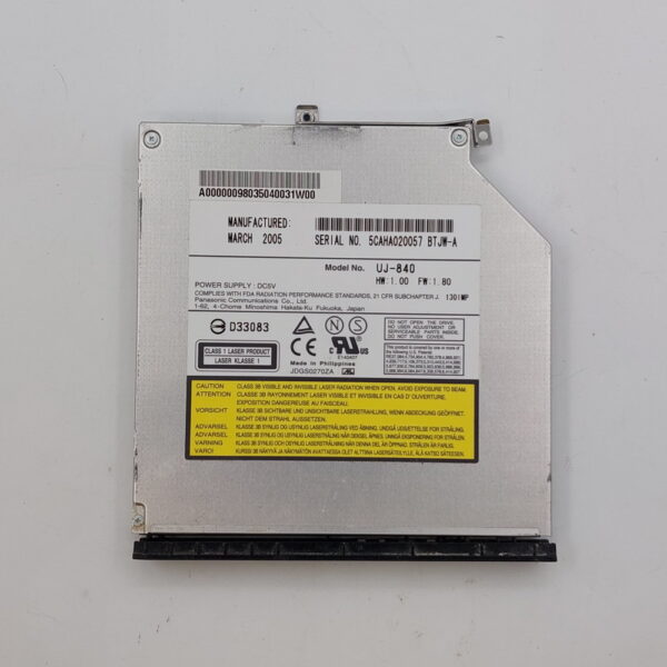 Привод DVD-RW UJ-840, Panasonic, IDE