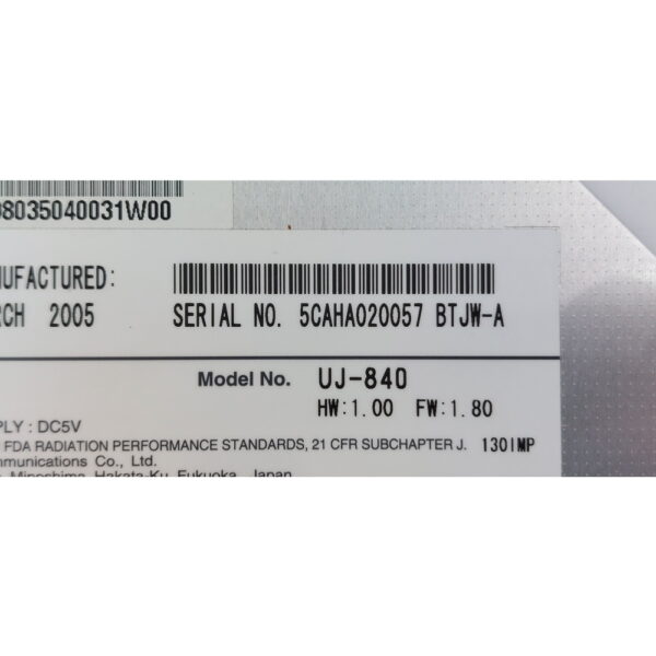 Привод DVD-RW UJ-840, Panasonic, IDE — изображение 3
