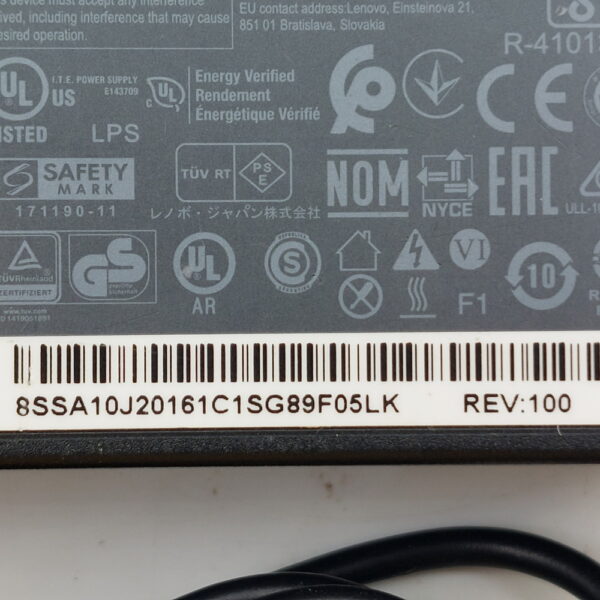 Блок питания 00PC757, A17-065N2A, SA10J20161, Lenovo, 20V, 3.25, 65W — изображение 3