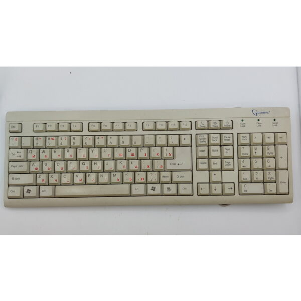 Клавиатура KB-8300U-R, Gembird, USB