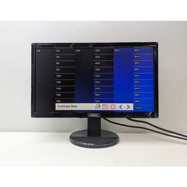 Монитор UM.IX3EE.A01, Acer K202HQL Ab (K2UMIX3E), 19.5", 1366 x 768, 16:9, TN, 60 Гц — изображение 2