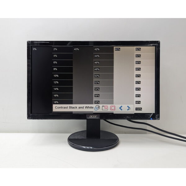 Монитор UM.IX3EE.A01, Acer K202HQL Ab (K2UMIX3E), 19.5", 1366 x 768, 16:9, TN, 60 Гц — изображение 3