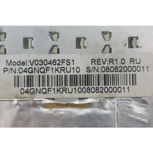 Клавиатура 04GNQF1KRU10, V030462FS1, Asus U3, U3SG, U6, U6V, F6, F6VE, F9 — изображение 3