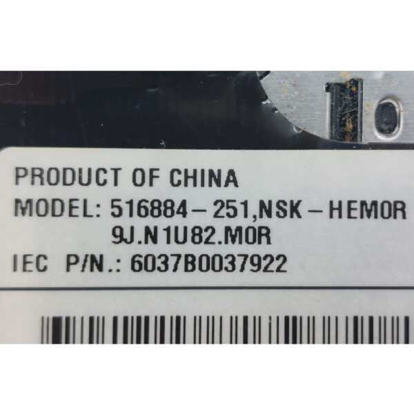 Клавиатура 516884-251, 9J.N1U82.M0R, 536537-251, HP Probook 4510, 4710 — изображение 3