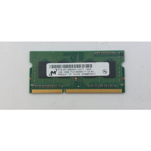 Модуль памяти MT8JSF12864HZ-1G1, Micron, DDR3, 1Gb, 8500